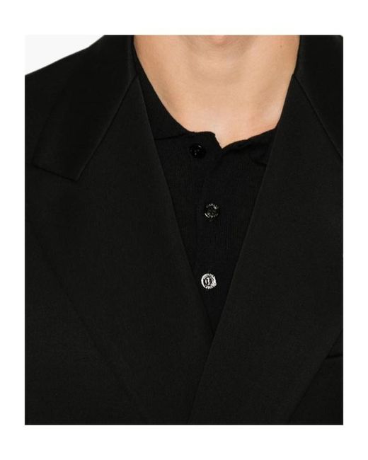 Lardini Black Long-Sleeved Suit Jacket for men