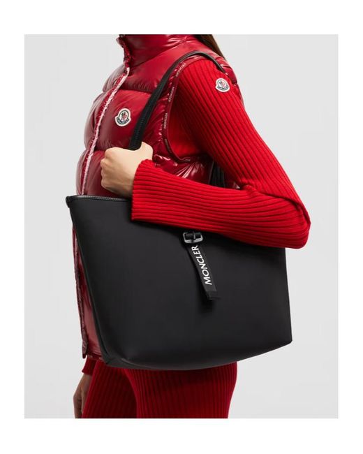 Moncler Black Trick Tote Bag