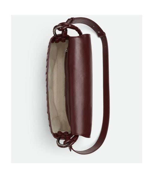 Bottega Veneta Purple Swing Messenger for men