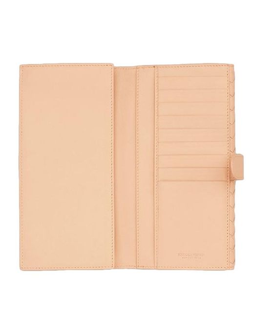 Bottega Veneta Natural Logo Wallet