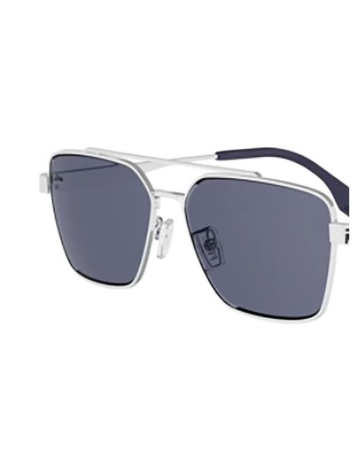 Fendi White Eyewear Square Frame Sunglasses for men