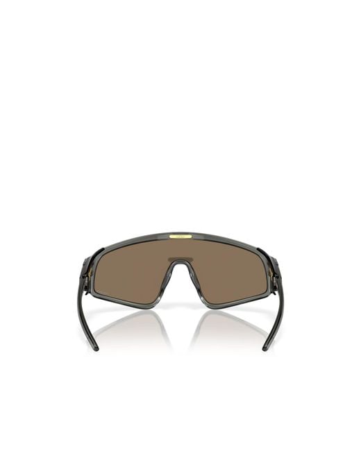 Oakley Yellow Geometrically Framed Sunglasses for men
