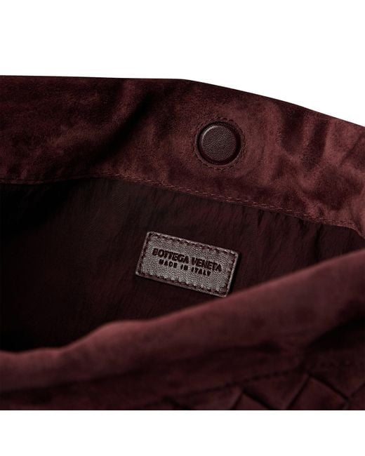 Bottega Veneta Purple Suede Mini Bag