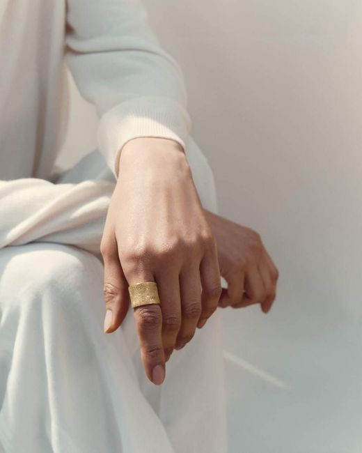 Brunello Cucinelli Metallic 18K Ring
