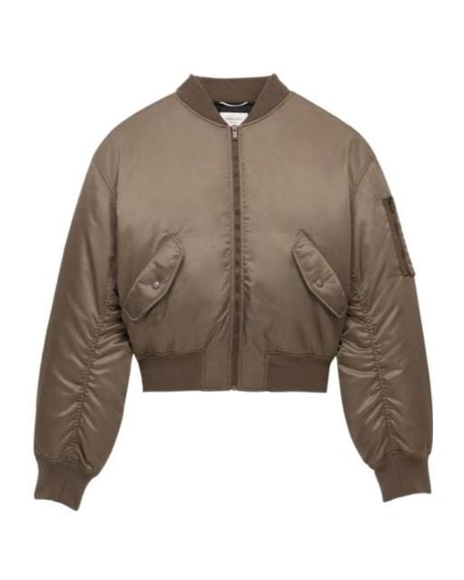 Saint Laurent Brown Bomber Jacket for men
