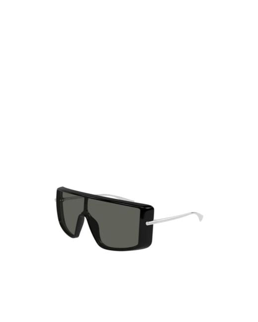McQueen Gray Eyewear Pilot Frame Sunglasses for men
