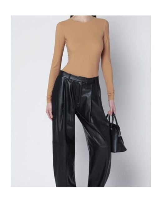 MM6 by Maison Margiela White Skin-Tone Bodysuit