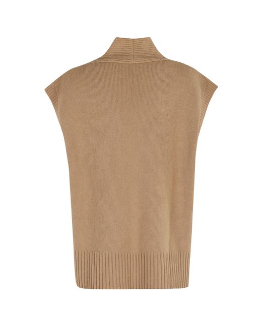 Roberto Collina Natural Merino V-Neck Slipover
