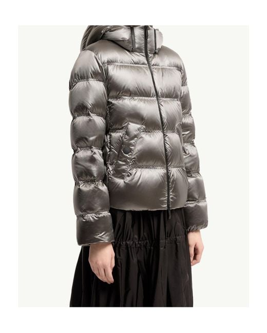 Moncler Gray Sensation Short Down Jacket