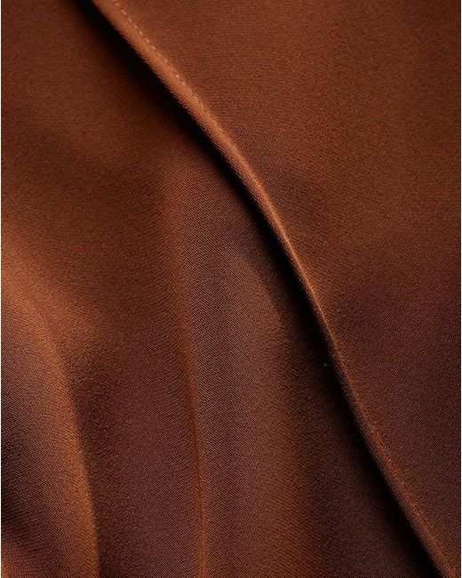 Veronica Beard Brown High-Waisted Casual Pants