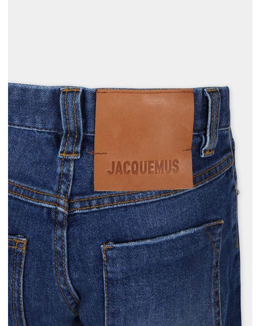 Jacquemus Blue Logo Jeans