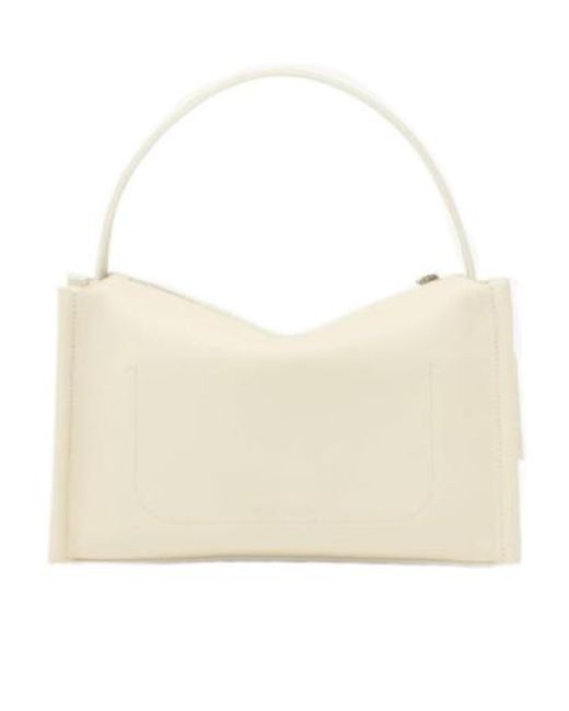 J.W. Anderson White Jw Anderson Loafer Zipped Shoulder Bag