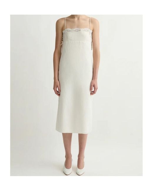 Posse White Slip Dress