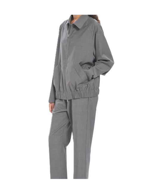 Barena Gray Long-Sleeved Jacket