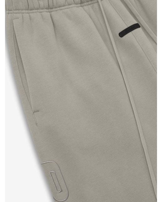 Fear Of God Gray Logo Drawstring Joggers for men