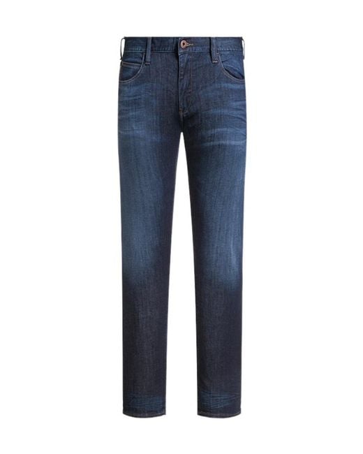 Armani Jeans Blue Vintage Casual Jeans for men