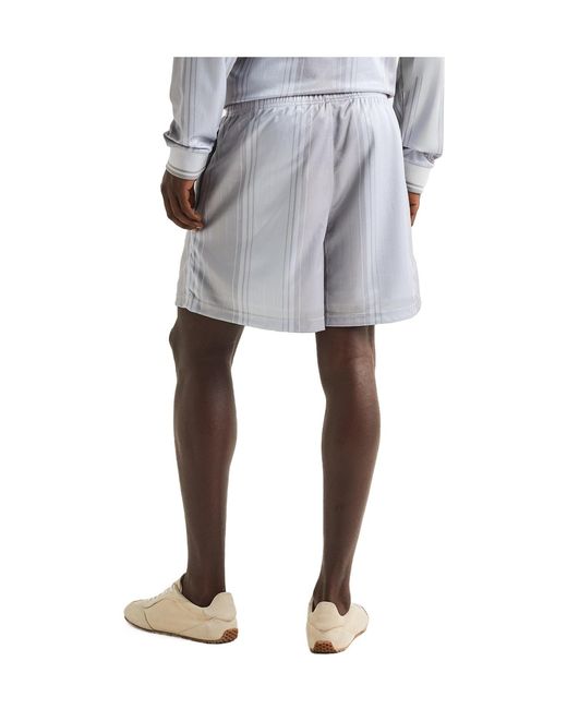Acne Blue Woven Tracksuit Shorts for men