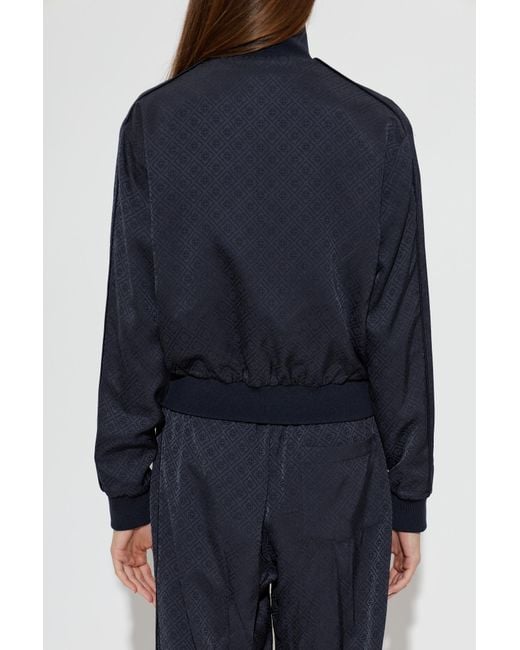 Casablanca Blue Casual Zip-Up Jacket