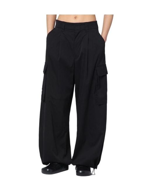 Loewe Black Cargo Trousers