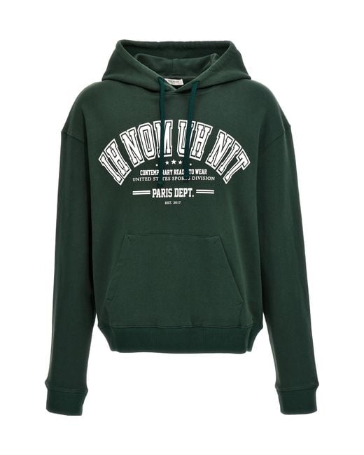 Ih Nom Uh Nit Green College Hoodie for men