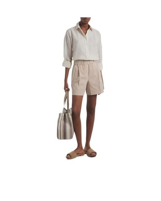Brunello Cucinelli Natural Suede Clogs