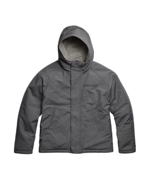 Canada Goose Gray Hooded Jacket for men