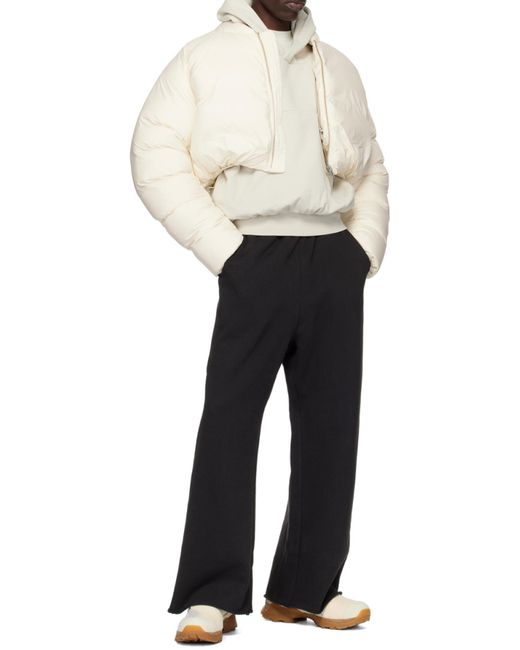 Entire studios Black Wide Leg Pants for men