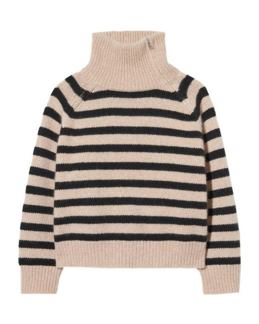 Nili Lotan Multicolor Turtleneck Sweater