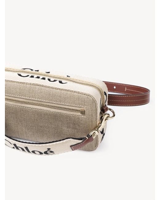 Chloé White Logo Wallet