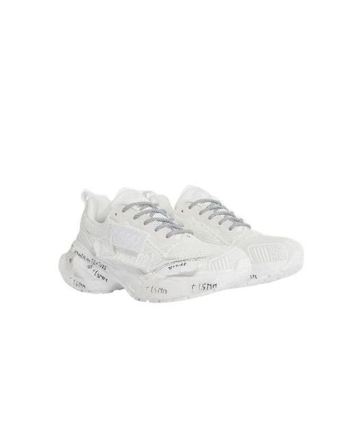 DSquared² White Faster Sneakers for men