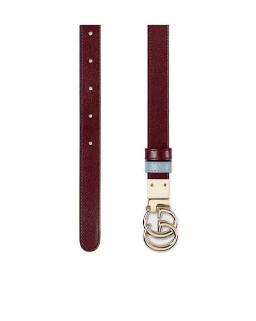 Gucci Gray Reversible Belt