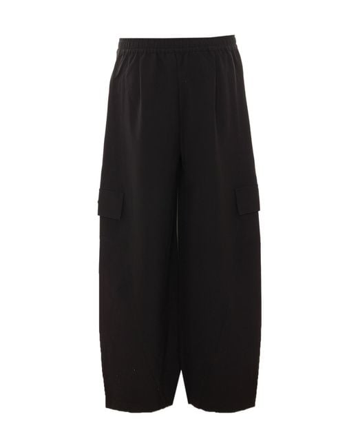 Liu Jo Black Cargo Track Pants