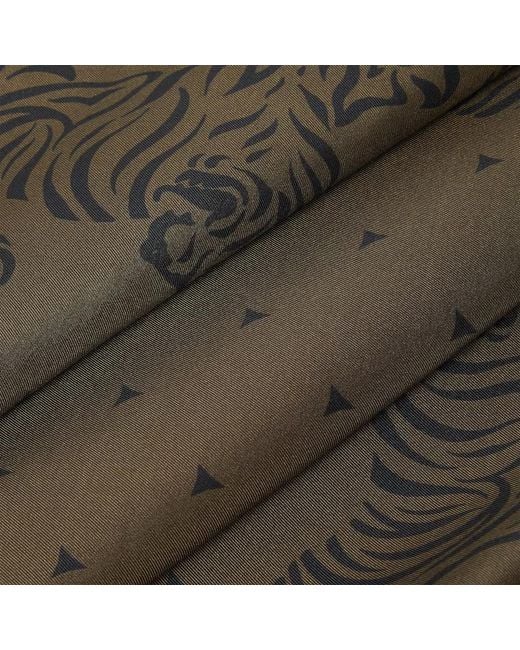 Fendi Multicolor Silk Foulard With Tiger Print for men
