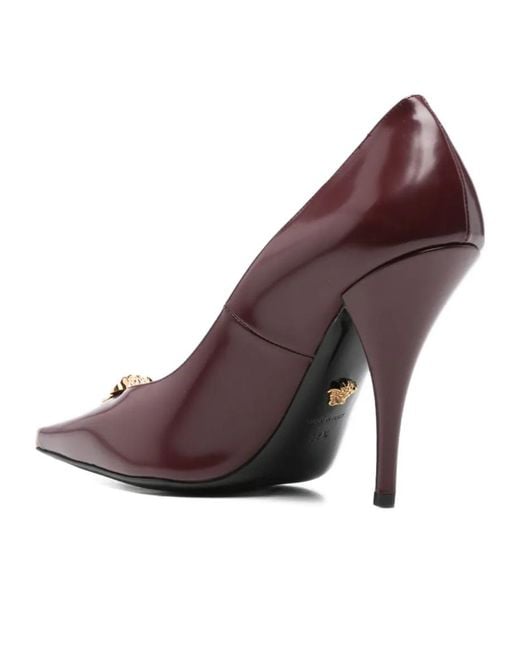 Versace Purple Pumps