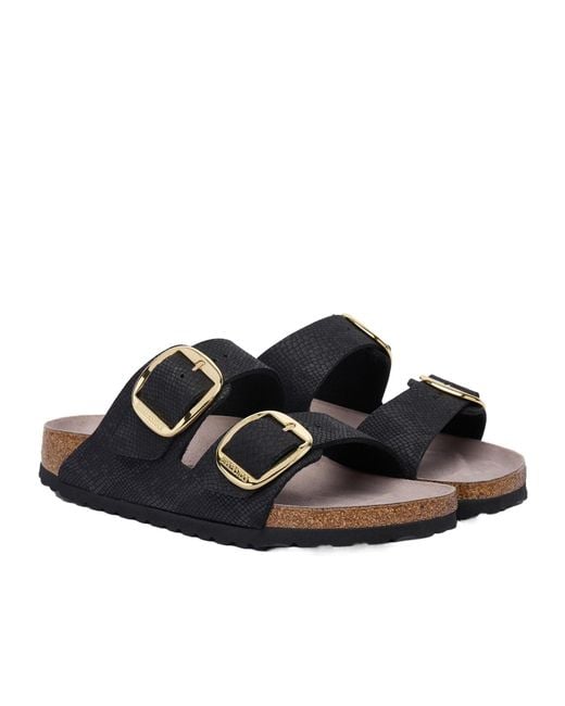 Birkenstock Black Flat Sandals