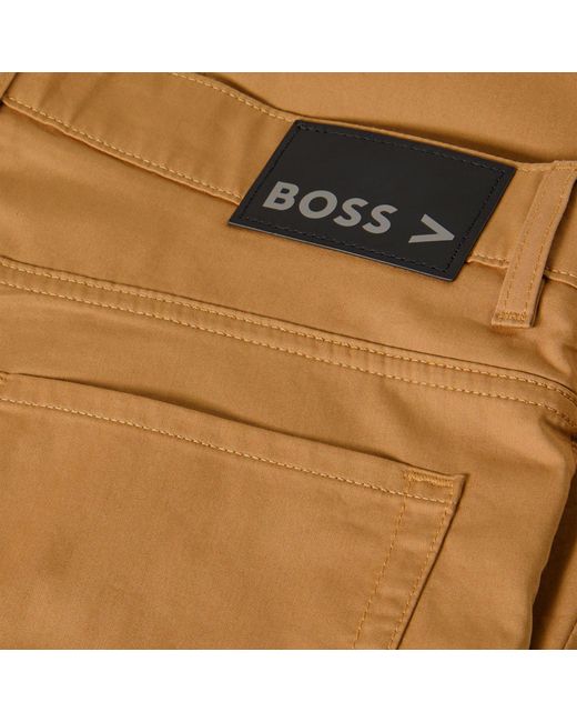 Boss Natural Straightleg Trousers for men