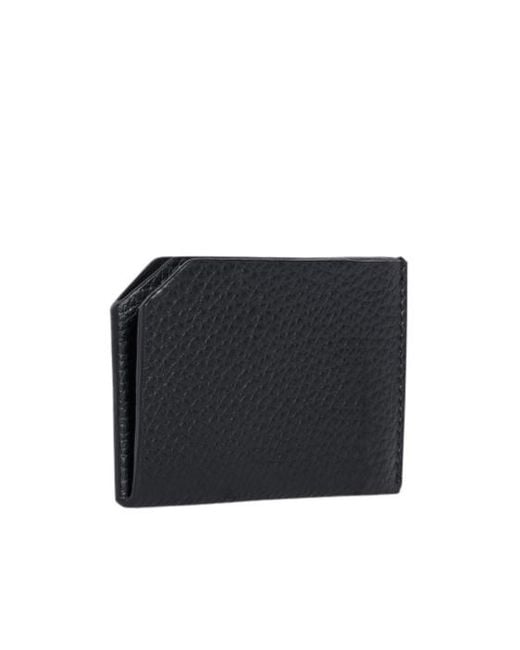 The Row Black Cc Wallet for men