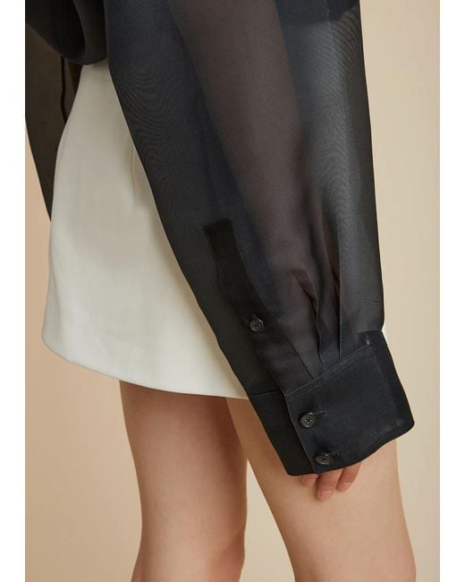 Khaite Black The Missa Button-Up Shirt