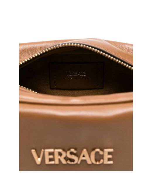 Versace Natural Tag Bowling Zipped Mini Bag