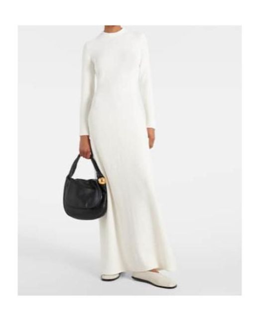 Proenza Schouler White Lara Cutout Bouclé Maxi Dress