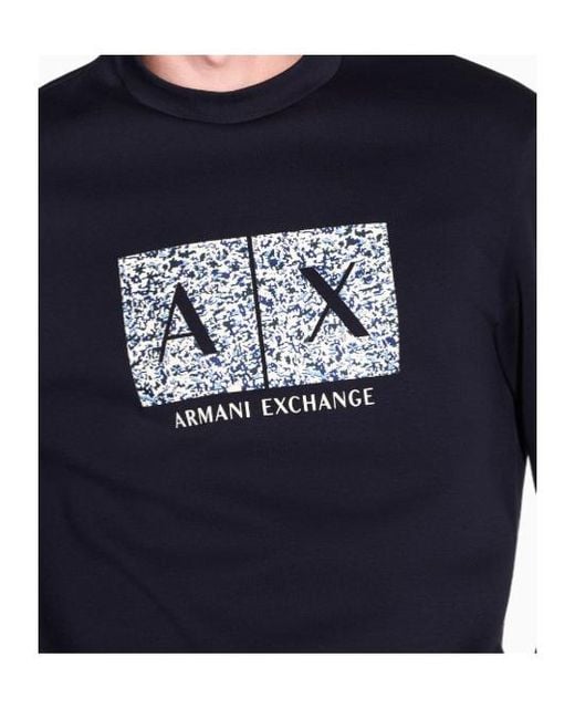 ARMANI EXCHANGE Blue Sweatshirt for men