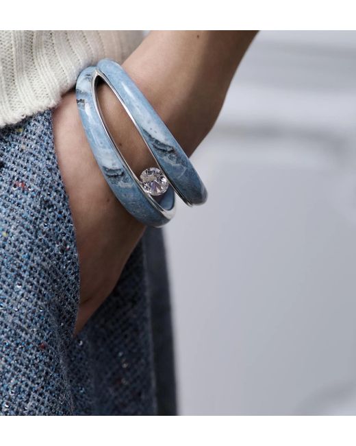 Dior Blue Rocks Cuff Bracelet