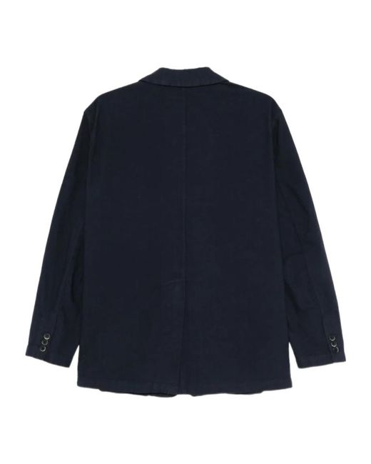 Barena Blue Velona Patch-Pocket Jacket for men
