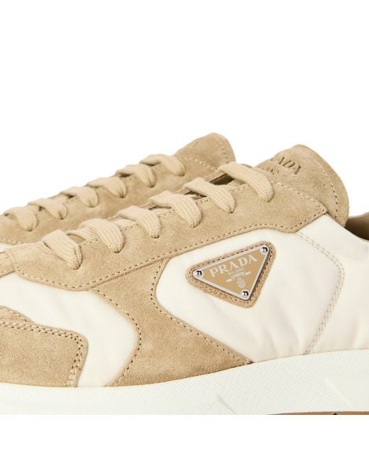 Prada Natural Simple Sports Shoes for men
