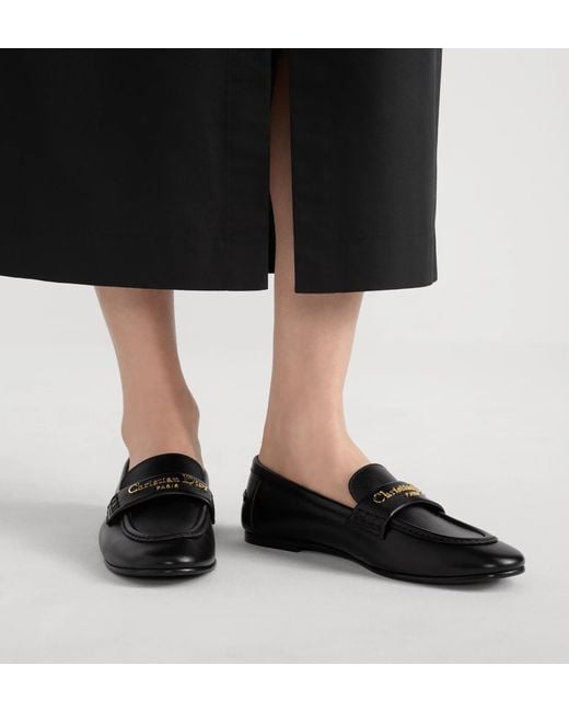 Dior Black Boy Loafers