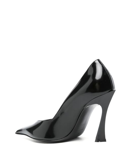 Mugler Black 95Mm Fang Pumps