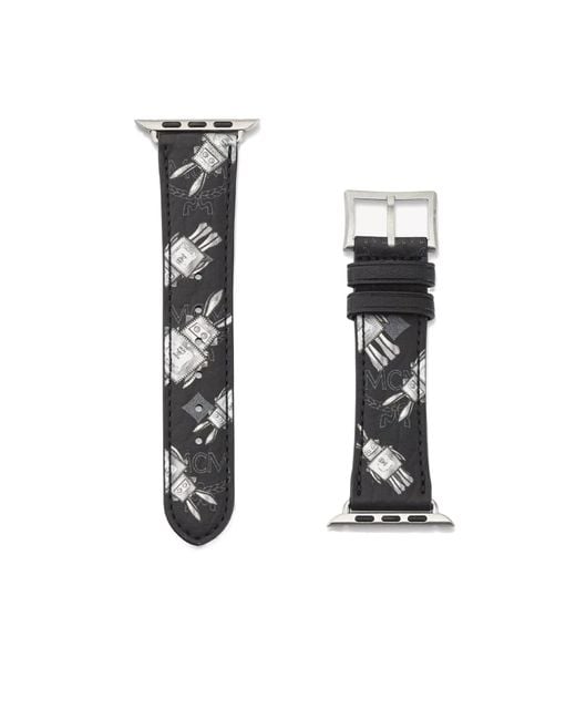 MCM White 42-49Mm Apple Watch Band for men