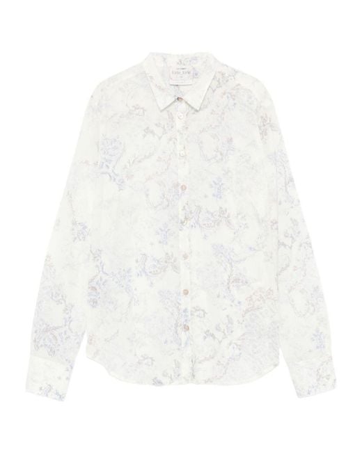 Forte_forte White Long Sleeve Shirt