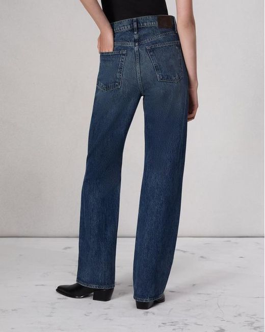 Rag & Bone Blue Multi-Pocket Jeans