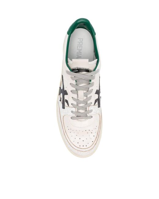 Premiata White Bskt Clay 7262 for men